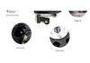High Power Industrial Electric Floor Fan with Large Air Volume and Mechanical Oscillation, Wall-Mountable.
