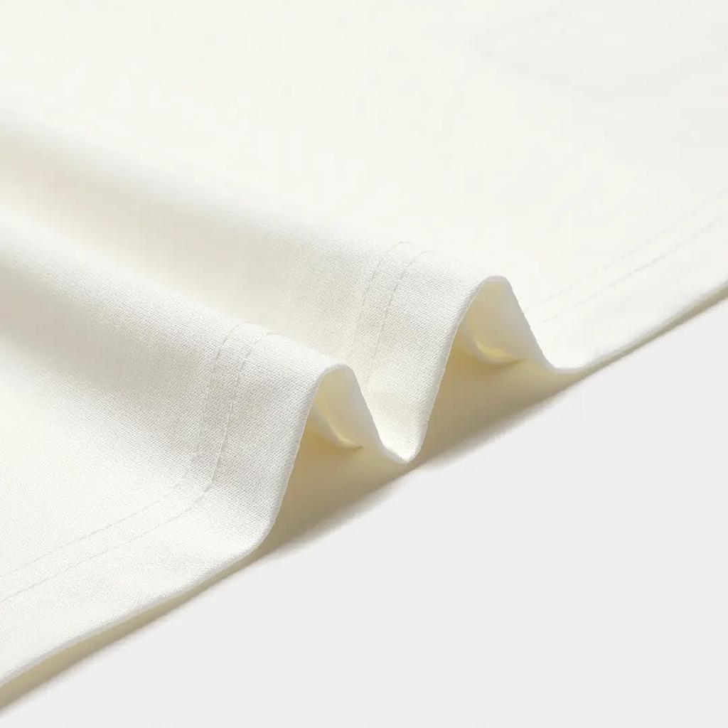 FILA X M.C. ESCHER Heritage SS25 Casual Fashion Letter Short Sleeve T-Shirt Men Tops Cloud-White F11M538102F-WT