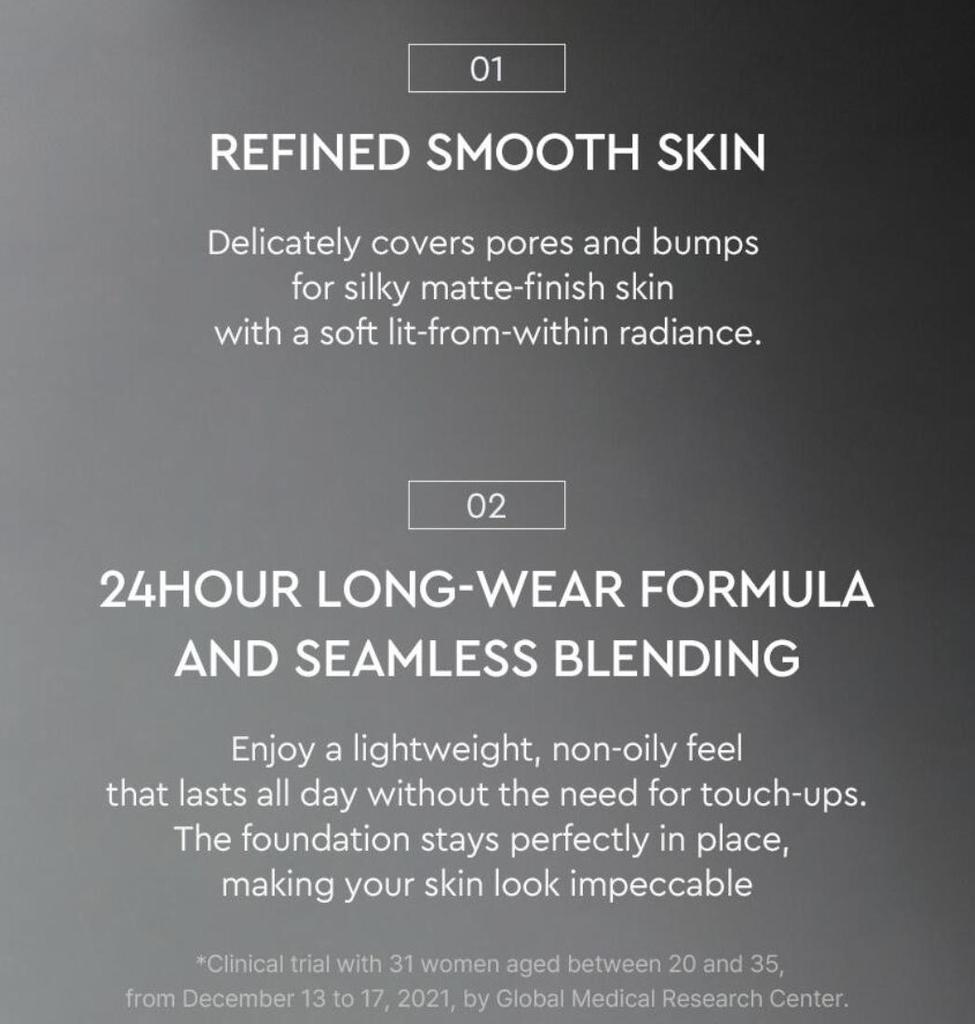 Hera Silky Stay 24H Longwear Foundation