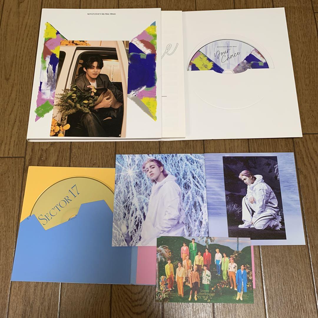 

[USED] SEVENTEEN 2 albums S.Coups