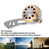 Angelrolle Power-Griff Aluminiumlegierung Leicht Ergonomisch Baitcasting-Rolle Knauf Griff Griffe Gold