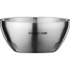 Certification Sanitary 304 Stainless Steel Baby Bowl Fall Resistant Children Cutlery Warm Keep Tableware Dinnerware for Kid