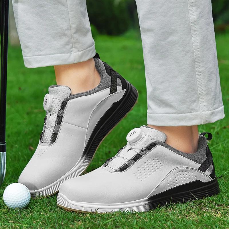 Pánské golfové boty Luxusní golfové vycházkové boty Dámské Outdoorová golfová obuv Pánské tenisky