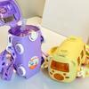 Cartoon Bus Car Water Cup Large Capacity Baby Water Bottle Cute Bounce Straw Kettle  Drinkware