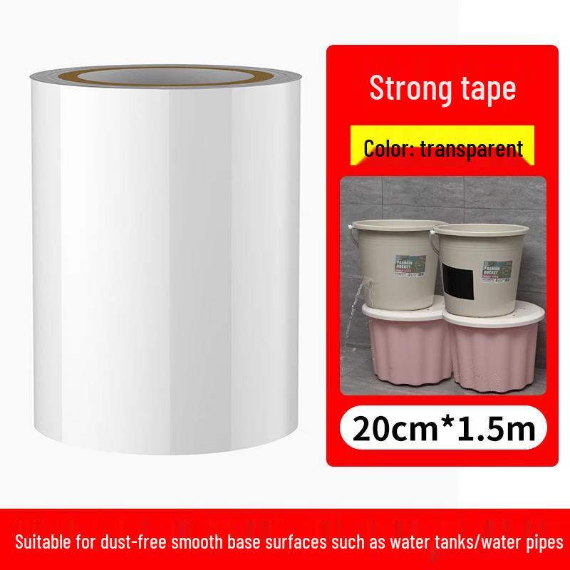 Bandă impermeabilă PVC pentru repararea conductelor - Rezistentă la presiune înaltă, Izolație puternică, PTFE pentru conducte de baie și de scurgere
