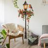 Creative Retro Street Lamp Bird Bedroom Study Background Beautification and Decorative Wall Stickers