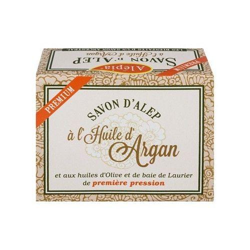 Sapone di Aleppo biologico premium con olio di Argan