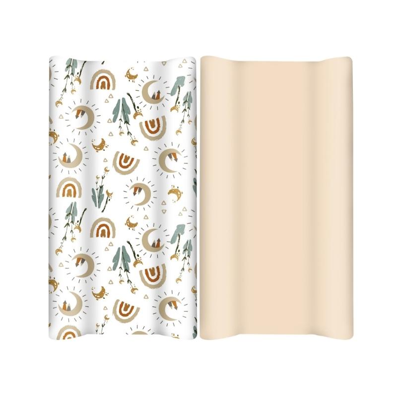 

Set of 2pcs Elastic Bassinet Sheet for Newborns Baby Fitted Sheet Protective Case Nursery Room Essential Bedding