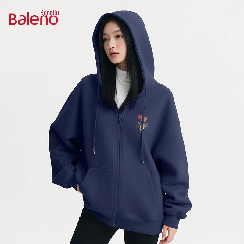 Baleno Women's Relaxed Fit Hooded Sweatshirt