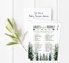 Inkdotpot 50 BabyA  AlphabetA  ABCA  GameA  Greenery Baby Shower Game Greatest Adventure Party