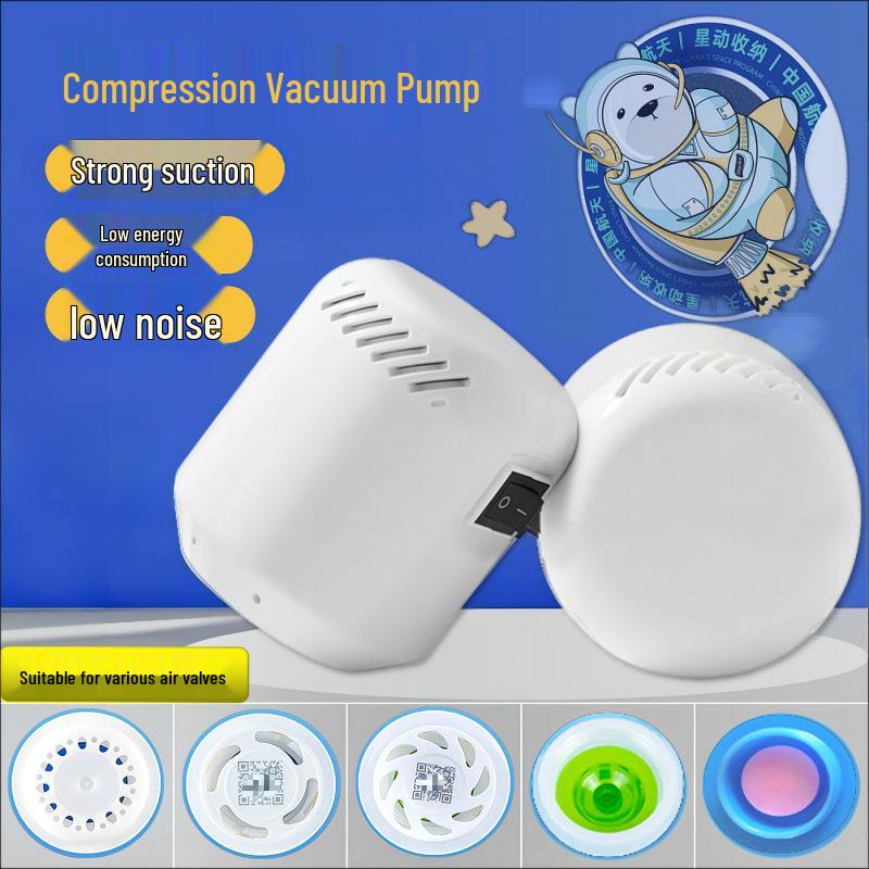 Electric Universal Vacuum Pump for Compression Bags and Home Storage