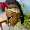 King Leonidas Spartan Helmet: 300 Movie Replica, Medieval Battle Edition