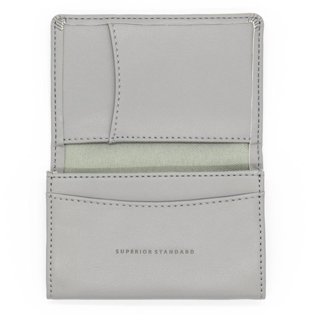 Luddite Superior Standard Visitenkartenhalter, Grau, LDKS-BC-18