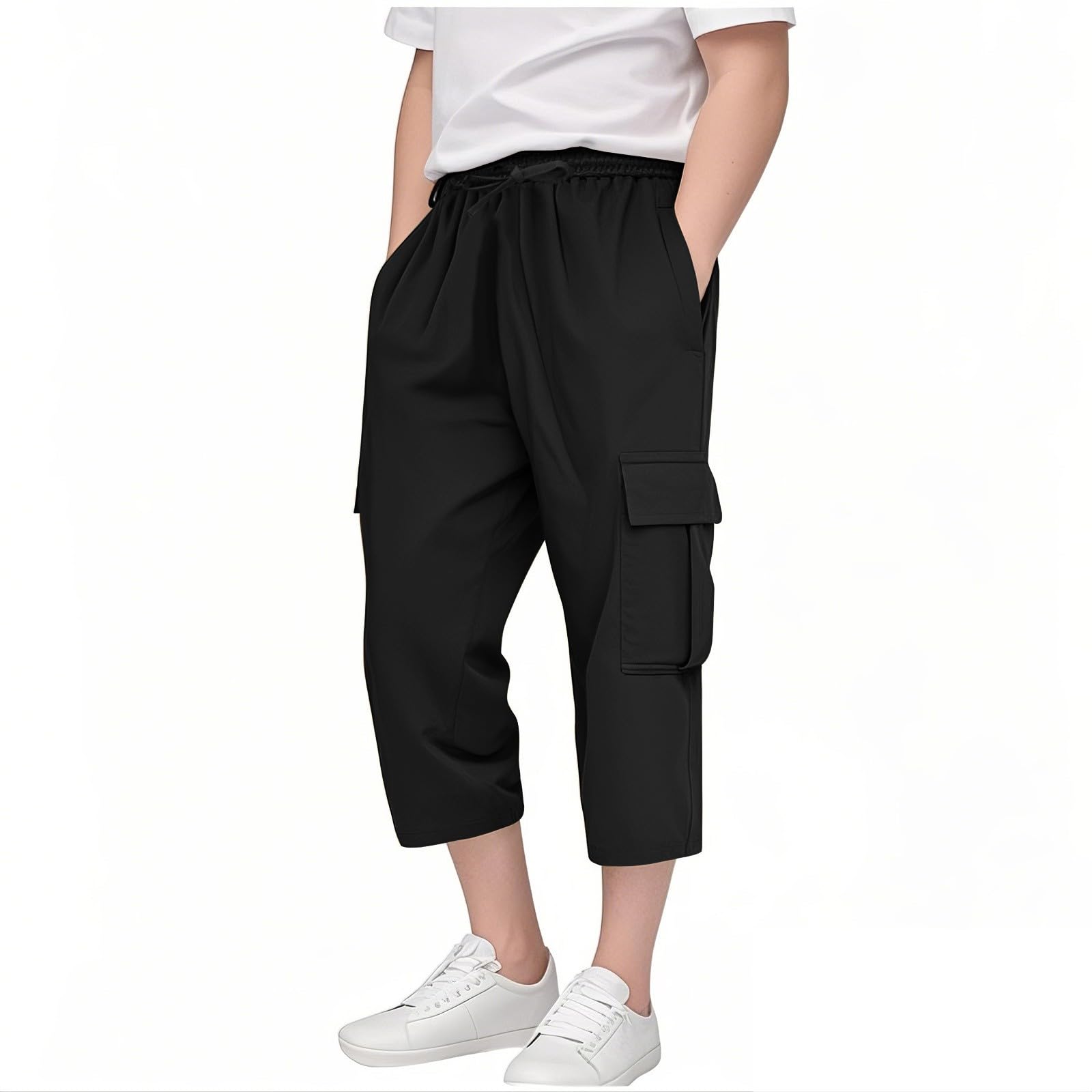 

Boys Girls Children s Loose Casual Fashion Comfy Pants 140 білий