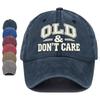 Washed Cotton Twill Distressed Cap Vintage Embroidered Hat Creative Gift Unisex Hat