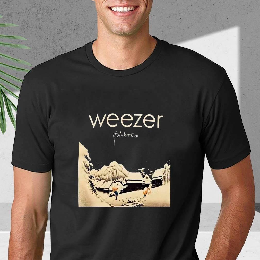 Weezer band pinkerton Unisex Black T-shirt S-3XL Q87348 XXXXL