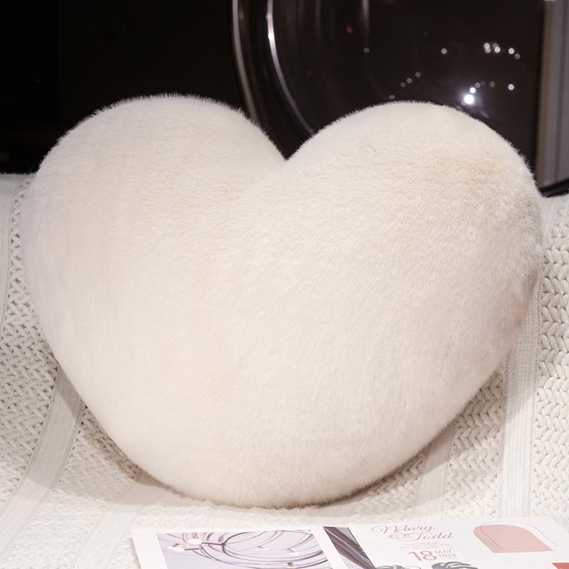 Visone di Grado Superiore Morbido ad Alto Standard Cuscino di Grado Superiore Confortevole di Prima Classe Cuore ad Alto Standard Peluche di Prima Classe Qualità Premium