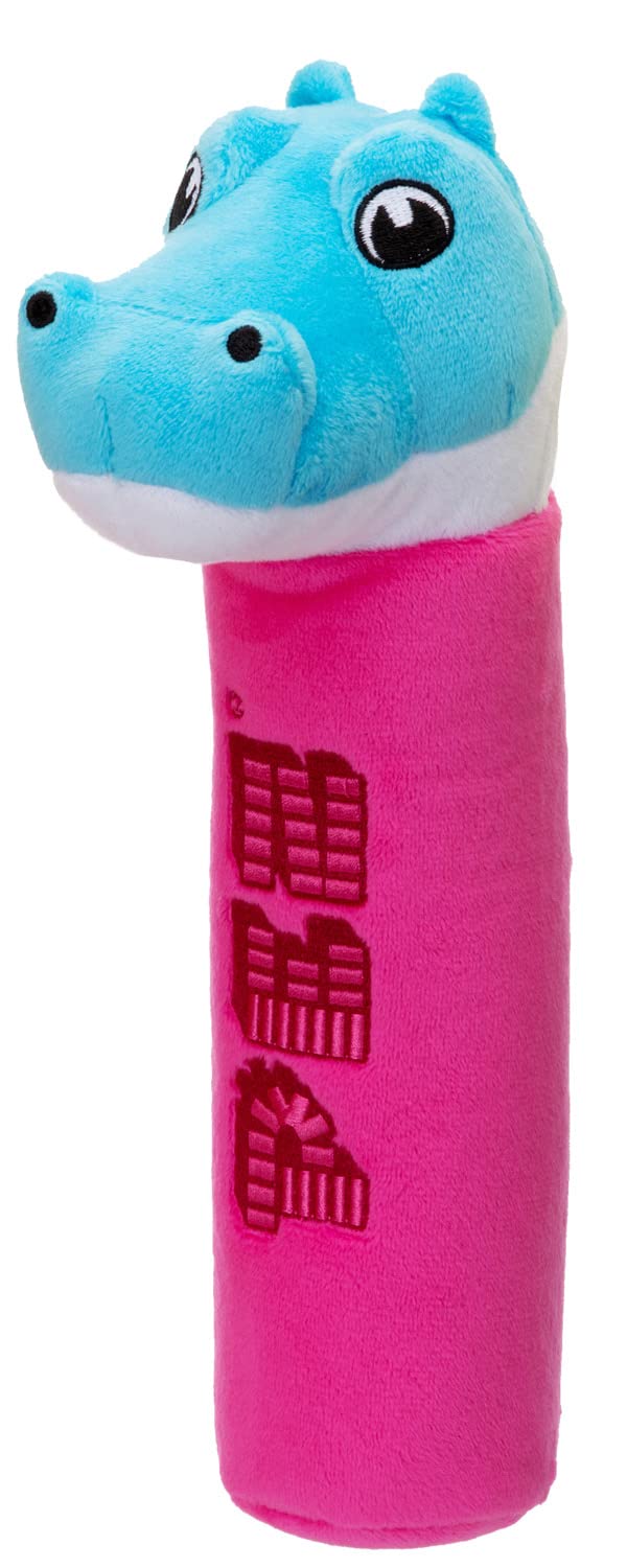 

Iwaya PEZ Pen Pouch Stationery Plush Pen Pouch with Sweets Design (Hippo) розовый