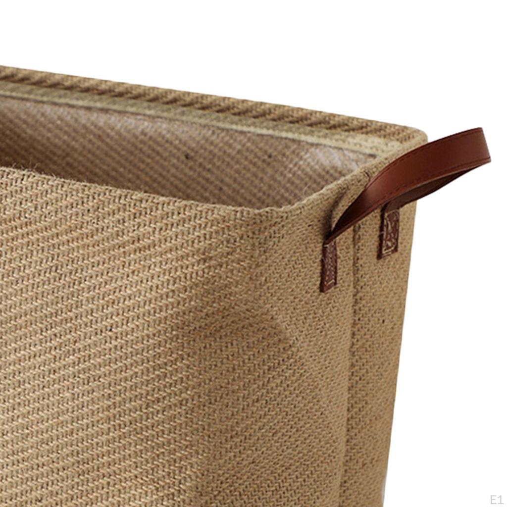 Collapsible Laundry Storage Basket Bin Dirty Clothes Box with Handles