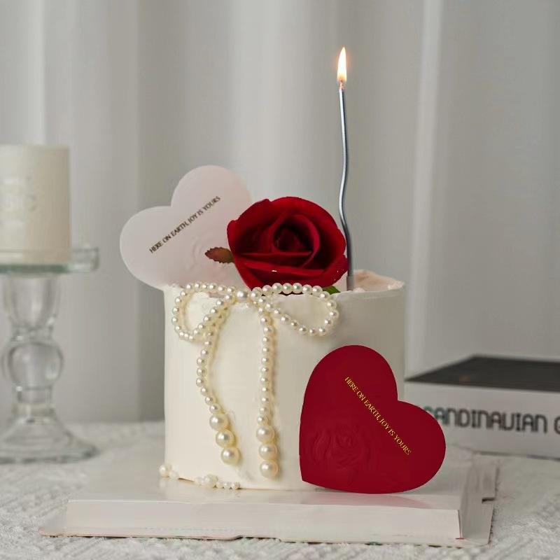 5/10Pcs Pearl Bow Cake Decoration, Suitable For Single Party, Birthday, Baptism, Wedding, Princess Themed Party Decoration