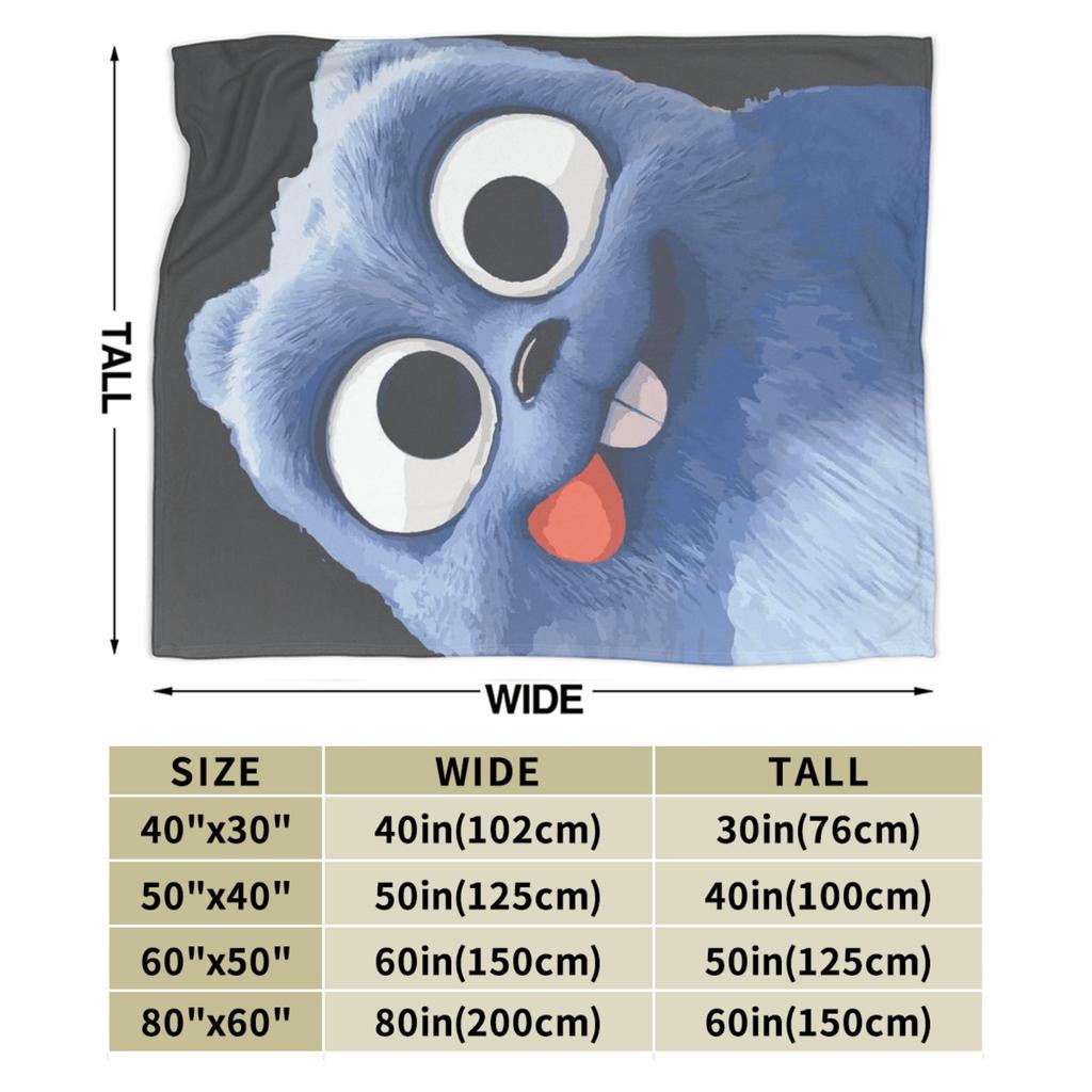 Soft Warm Blanket Child Travel Grizzy and the Lemmings Bedding Throws Flannel Bedspread For Couch Chair Sofa Bed Cover