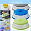 Versatile Foldable Plastic Microwave Cover With Hooks In Stylish Colors For Mess-free Heating