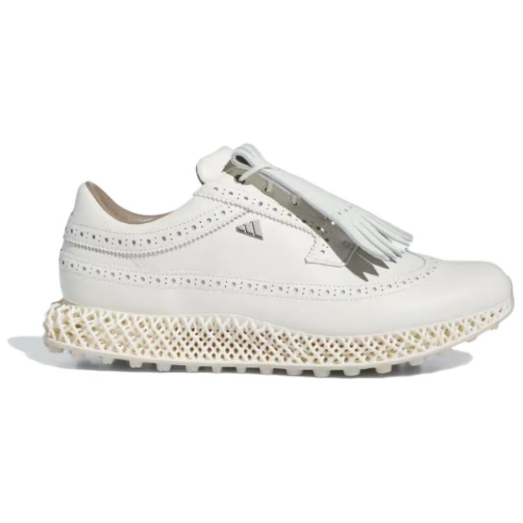 Adidas Mc87 4D Adicross Comfortable Shock Absorbing Non-Slip Durable Golf Shoes Unisex Golf Shoes Beige IF0271