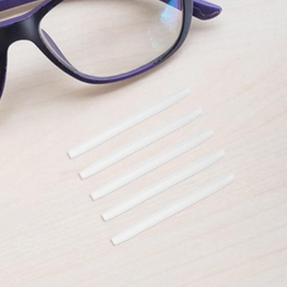10Pairs Silicone Eyeglasses Temple Tips Anti Slip Ear Grips Arm Sleeves Sunglasses Retainer Glasses Ear Cushions
