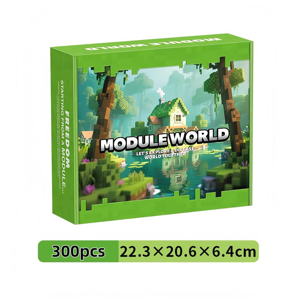 Hopekolike Minecraft-style Magnetic Blocks, My Magnetic World Cube, Mini Magnetic Building Blocks, Kids' Educational Cube Toy, Magnetic Suction, A