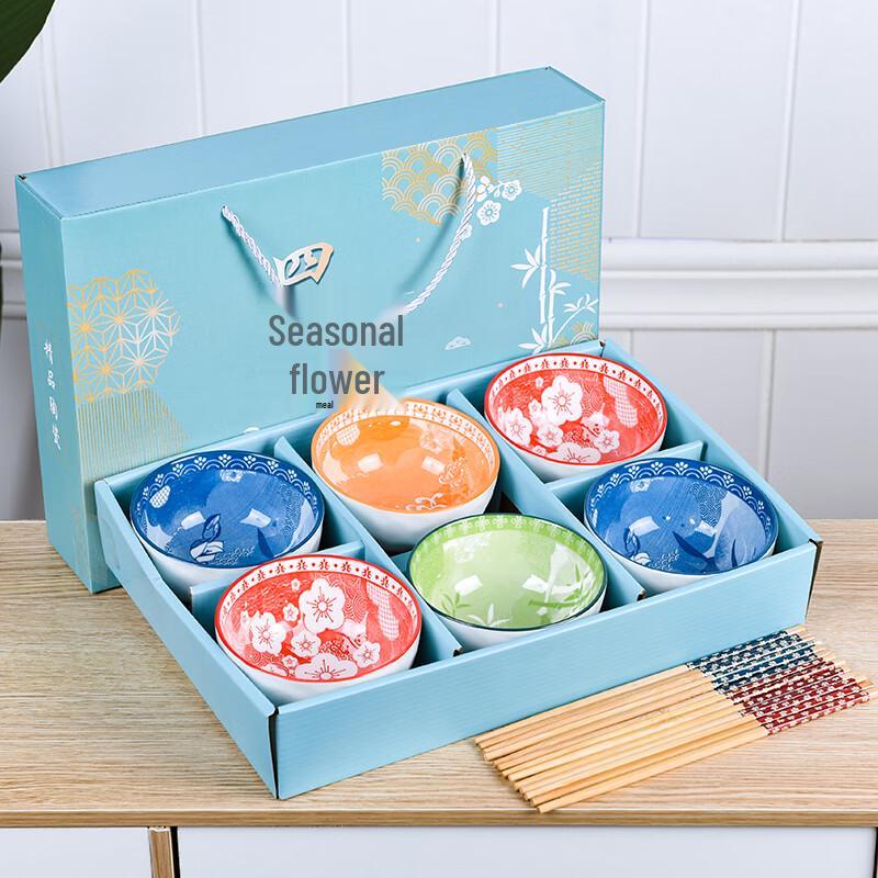 

Японський керамічний набір: миска та палички