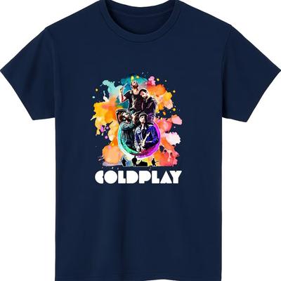 Koszulka Coldplay Koszulka Bootleg ColdplayKoszulka Zespołu Coldplay Unisex Koszulka Koncertowa Unisex