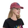 Blue Gradient Wolf Summer Classic Fashion Men Trucker Hat Cotton Breathable Women Cowboy Cap Outdoor Leisure Basketball Caps