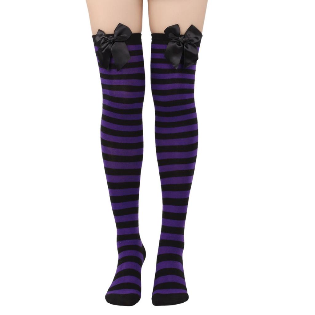 Women's Bowknot Over-the-knee Stockings