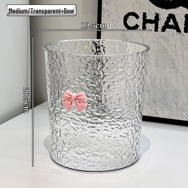 Hirschfarbener Transparenter Acryl-Blumenvase & Rehydrierungs-Eimer Set