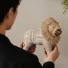 Modern Minimalist Lion Figurine, Nordic Style Animal Minimalist Aesthetic Decoration for Living Room, Study Room and Bedroom.