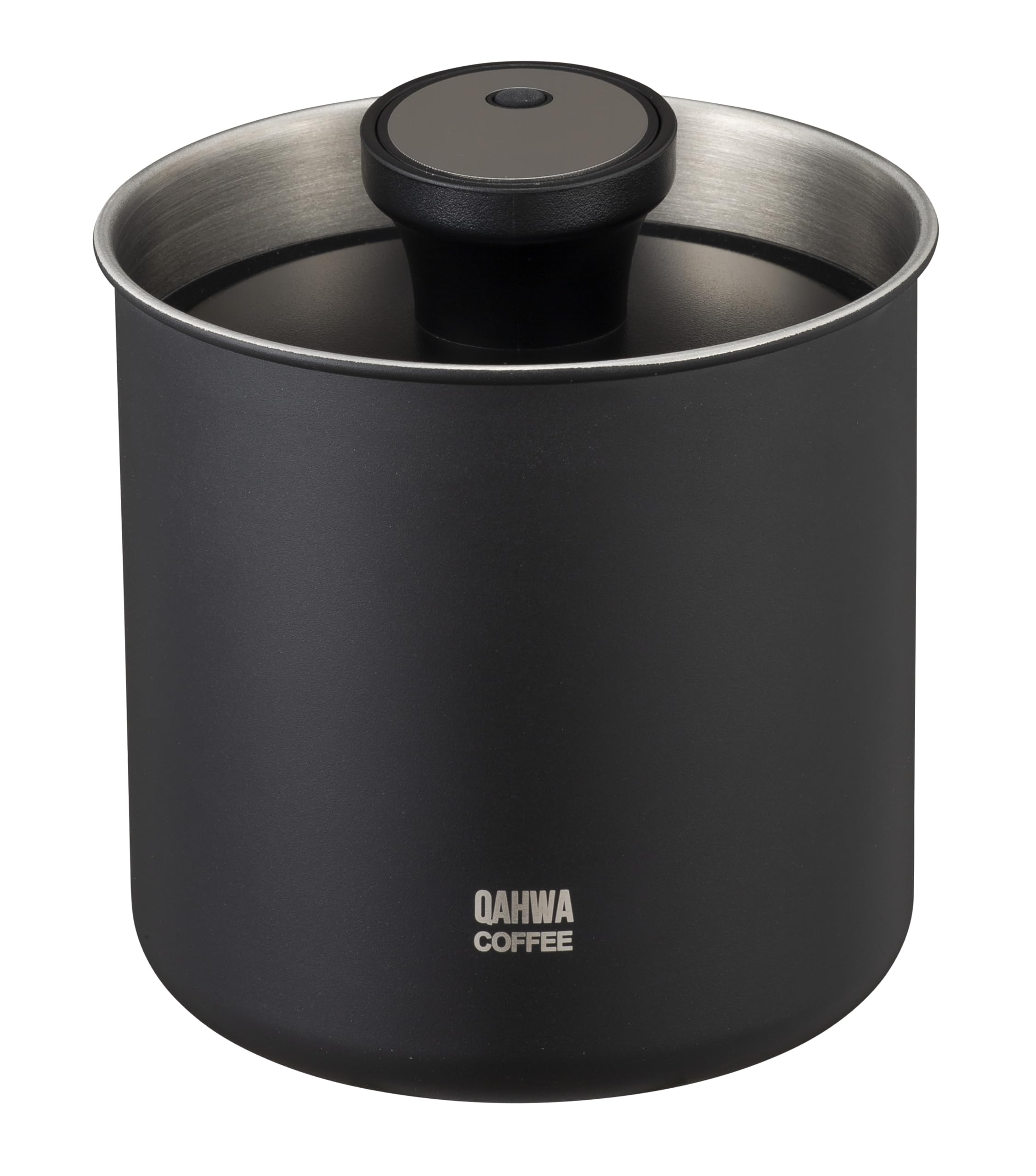 

CB Japan Coffee Airtight Coffee Bean Storage Stainless with Keeps Coffee Beans 1000 QAHWA Canister, Container, Steel, Light-Blocking, Vacuum-Removing,