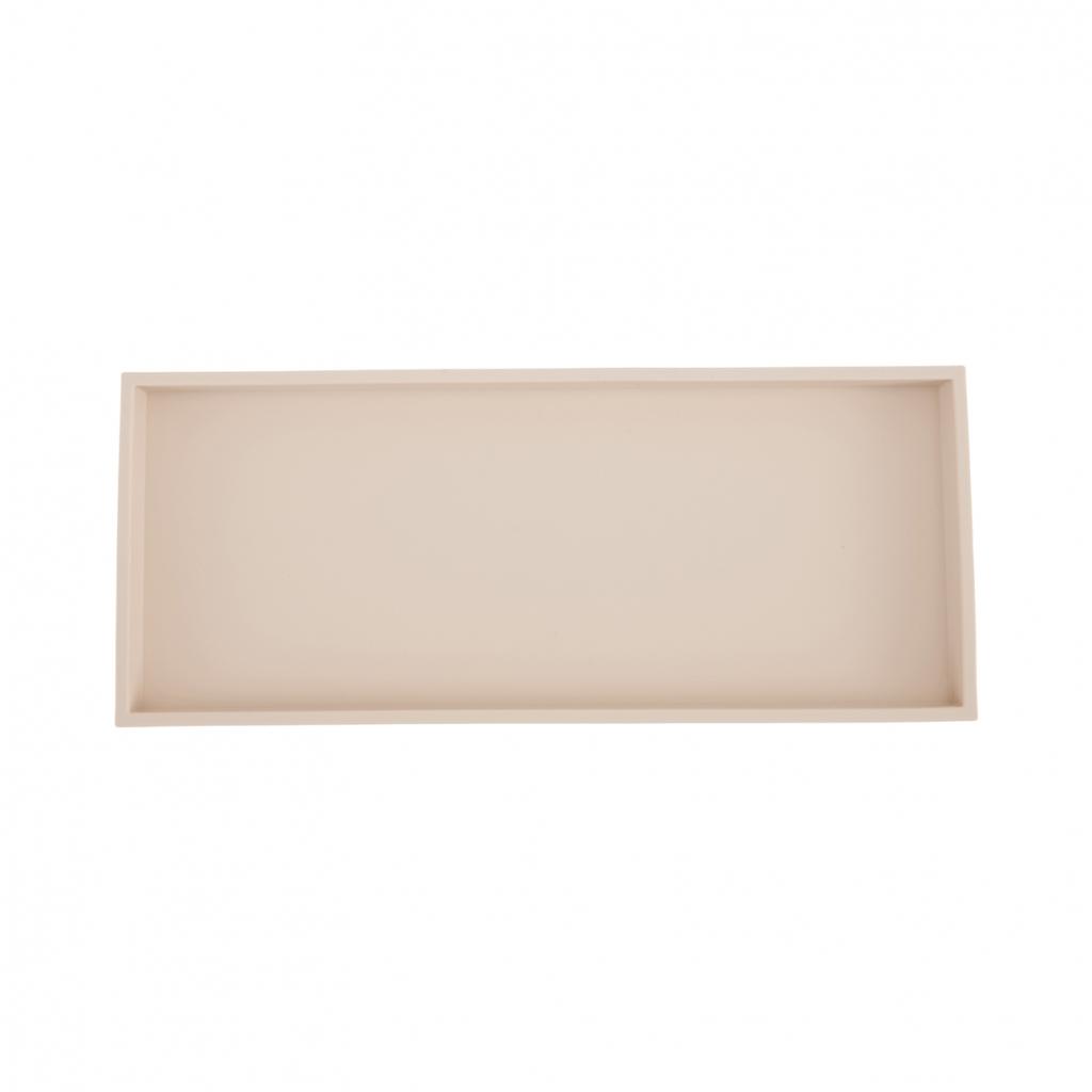 Silicone Vanity Tray for Bathroom Countertop Storage and Organization