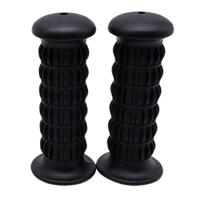 2pcs Retro Motorcycle Handle Grips 22mm Universal Rubber Handlebar Cover Kits for Harley Honda Yamaha ATV Off-road Dirt Pit Bike