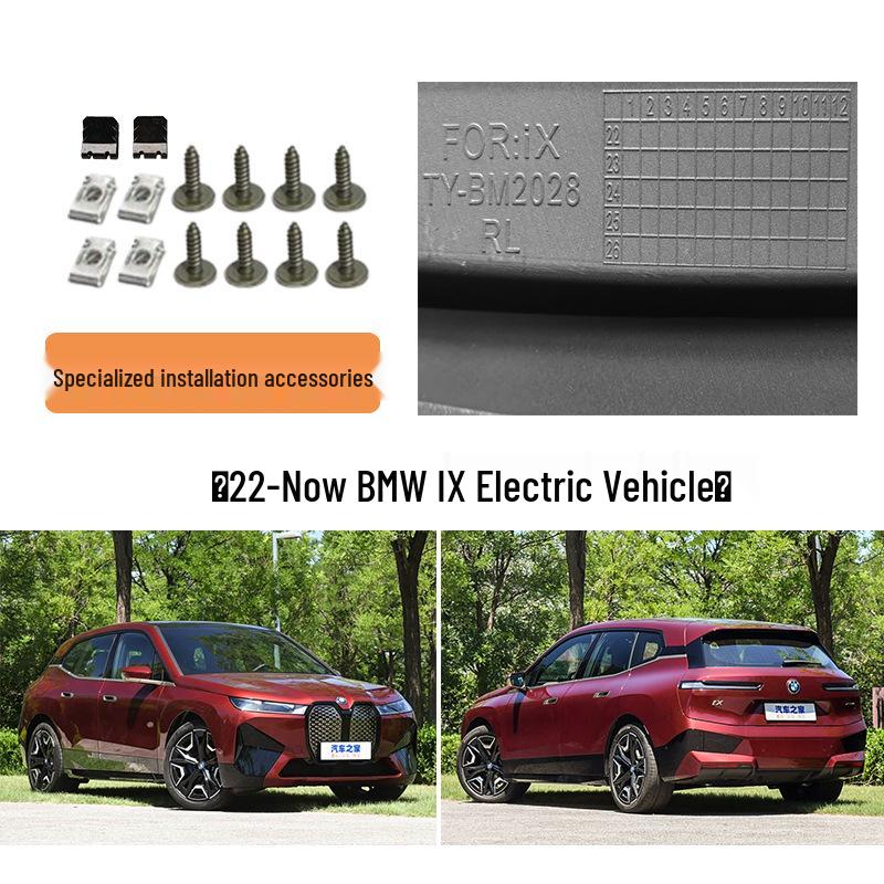 BMW IX I20 (22-25) Mudguards: Front & Rear Tire Splash Guards