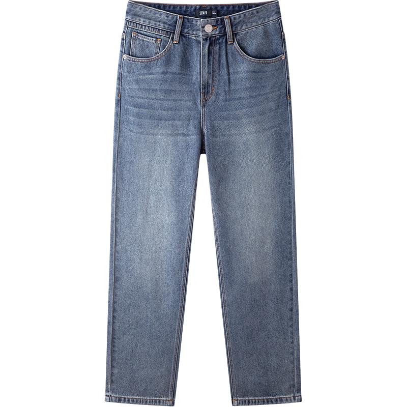 

Semir Men s Relaxed Fit Straight Leg Jeans 34