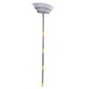 Garden Rake Wide Leaf Rake for Shrub with 25 Tines Yard Thatching Rake with Adjustable Handle for Picking Leaves Grass Clippings Garbage