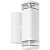 Applique extérieure - BRILLIANT - JANDY - Blanc - Métal/verre - GU10 max 2x18W - IP44