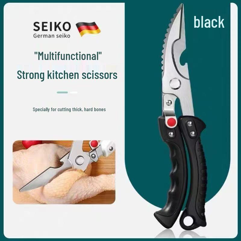 Kitchen Strong Stainless Steel Multi-Functional Bone Cutting Knives & Scissors