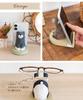 Amplimle Smartphone and Glasses Stand Wooden Desktop Organizer Cat Animal Natural Wood Fika
