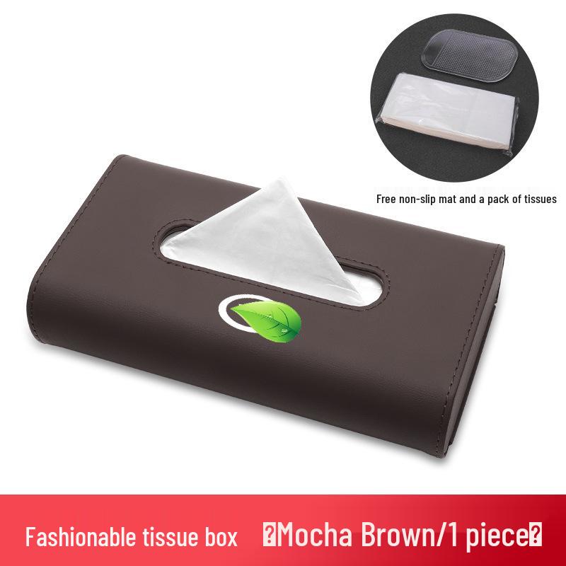 Applicable Car Seat Gap Storage Box Organizer with Tissue Holder for Interiors