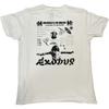 Bob Marley & The Wailers Unisex Adult Exodus Track List Organic Hi-Build T-Shirt