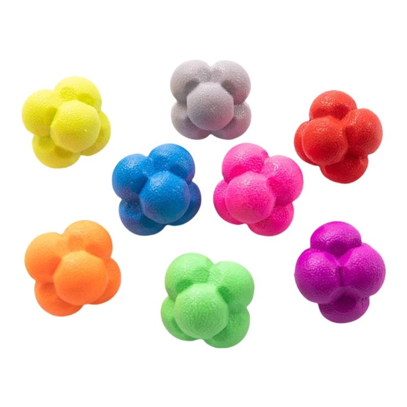 Reaction Bounce Balls Agility Reaction Reflexes Balls for Improving Agility Reflexes and Hand Eye Coordination Skills