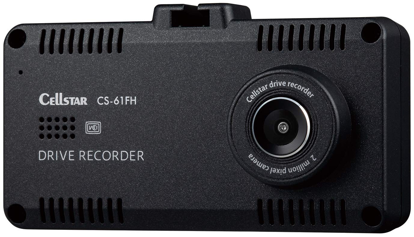 

CELLSTAR Dash Cam with 2 1 Front Camera and 1 Interior Full HD microSD Parking Safe Driving Made in Warranty CS-61FH Megapixels, Camera, HDR, STARVIS,