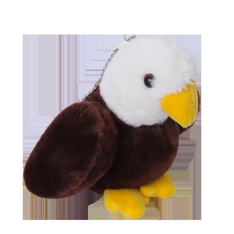 Plush Toy Simulation Bird White-headed Bird Small Doll