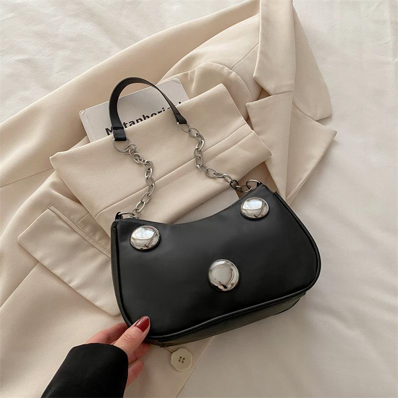 High-end Niche Bag Women's Spring 2025 New Fashion Shoulder Messenger Bag Women's Popular Mini Underarm Bag